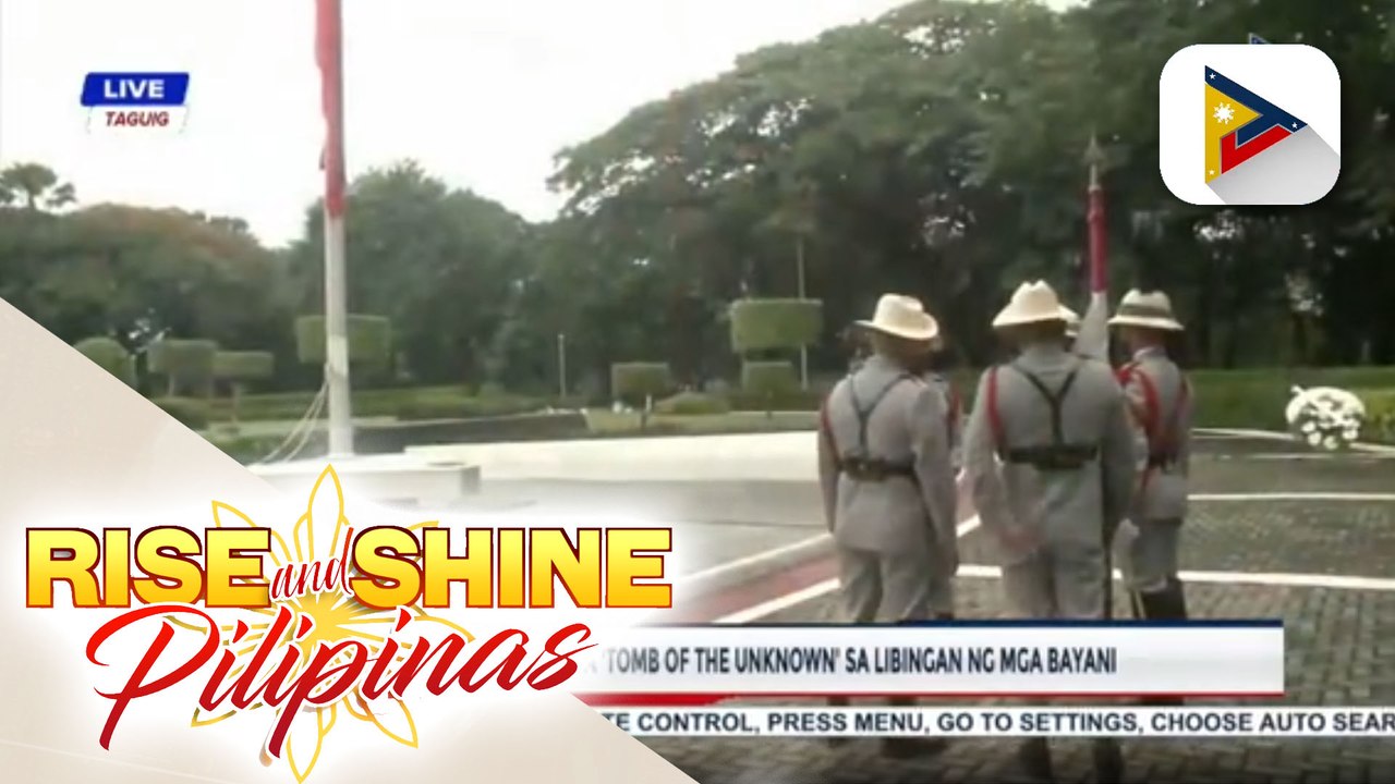 National Heroes' Day 2022 sa 'Tomb of the Unkno...