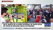 ¡A lo grande! celebran los copanecos su Feria Patronal en Santa Rosa de Copán