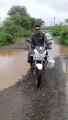 जिले को एमपी से जोडऩे वाले चूपना-भावगढ़ रोड खस्ताहाल