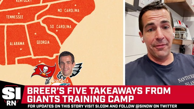 The Breer Report: New York Giants Training Camp Takeaways