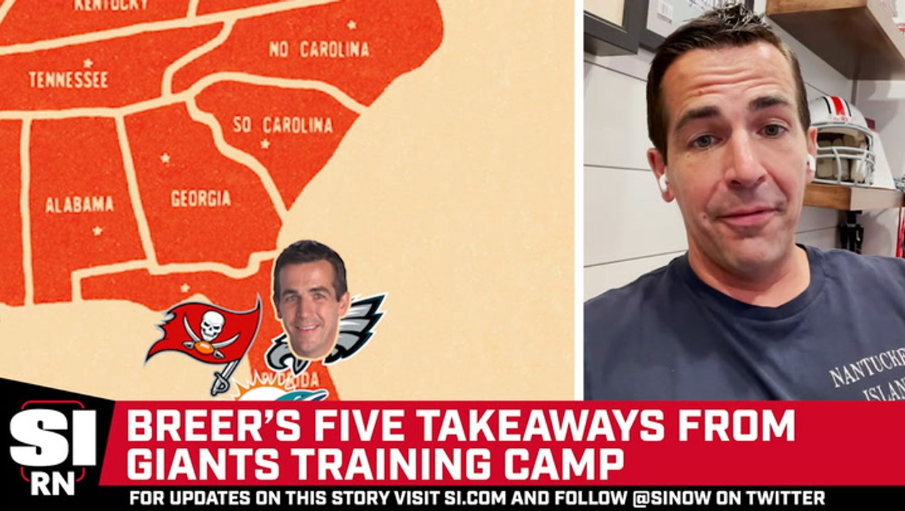 The Breer Report: New York Giants Training Camp Takeaways