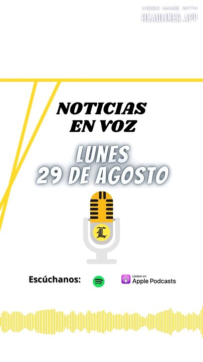 Resumen de noticas lunes 29 agosto