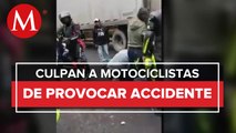 Accidente en la autopista México-Cuernavaca deja a dos heridos
