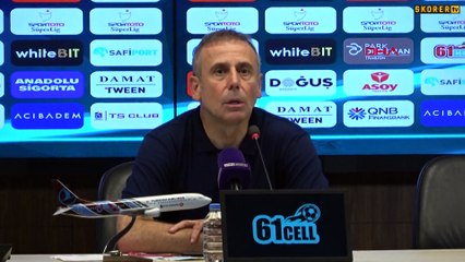 Abdullah Avcı: “Bir derbiye yakışan, büyük takıma yakışan bir maç değildi”