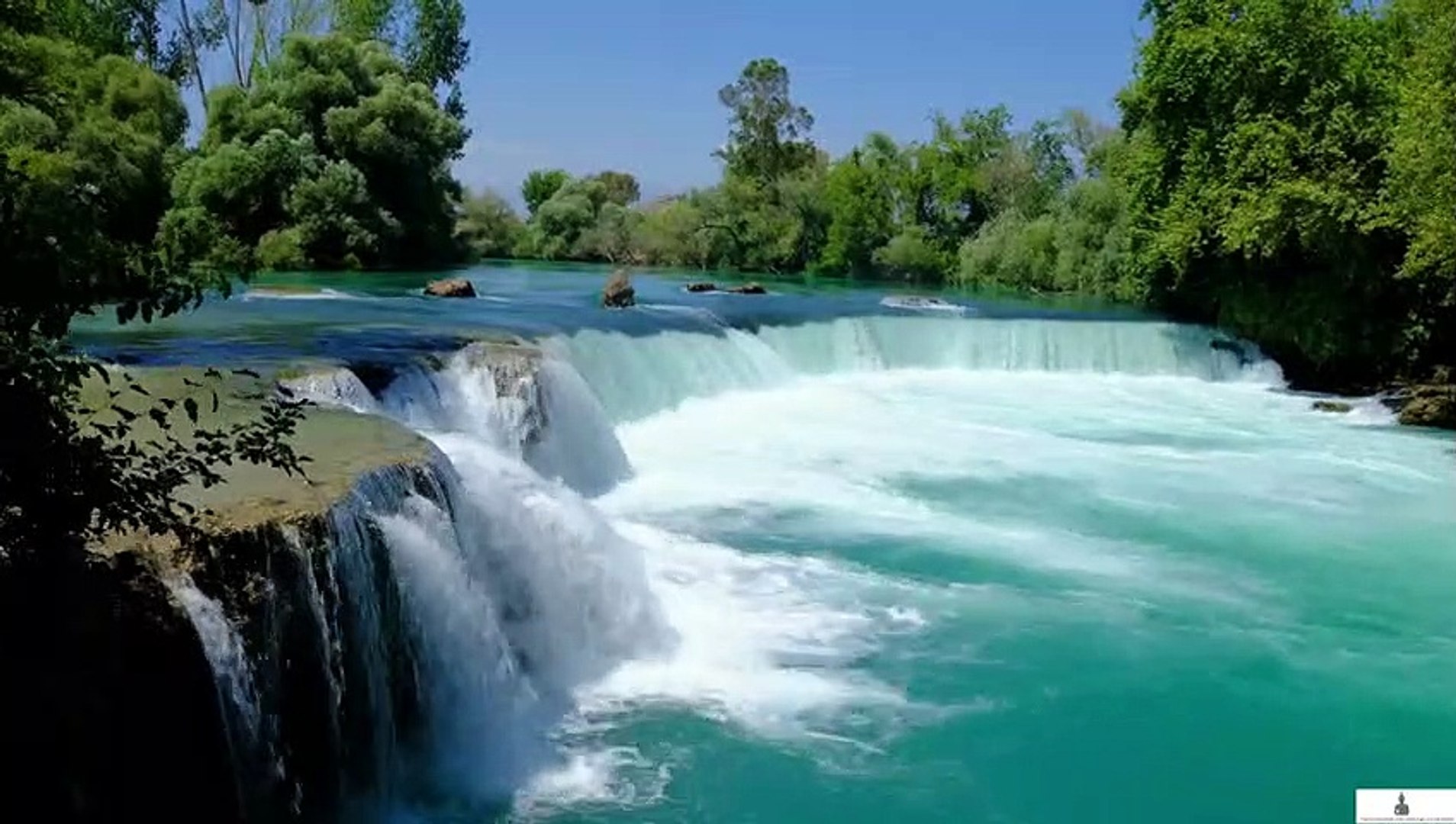 ⁣Relaxing Music with waterfall calming music Sleep music Stress Relief Music Meditation Music