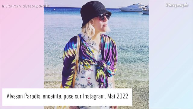 Alysson Paradis maman pour la 2e fois : la soeur de Vanessa Paradis a accouché, douce photo avec bébé !