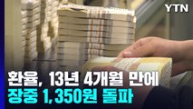 '잭슨홀 여파' 환율 장중 1,350원 돌파 / YTN