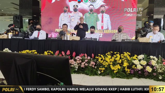 PRESISI UPDATE : Polda Jateng Gelar Konferensi Pers Pengungkapan Kasus Narkoba