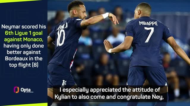 Galtier thanks Mbappe for letting Neymar take PSG penalty