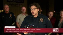 Chief Jeri Williams give update on shooting that injured two officers and killed two civilians