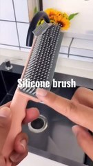 3 in 1 Silicone cleaning brush