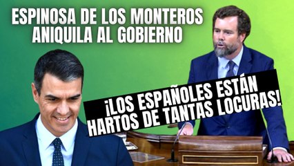 Download Video: Espinosa de los Monteros (VOX) aniquila al Gobierno: ¡Los españoles están hartos de tantas locuras!