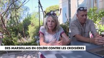 Bouches-du-Rhône: A Marseille, habitants et militants écologistes se battent contre la présence des bateaux de croisière dans le port - VIDEO