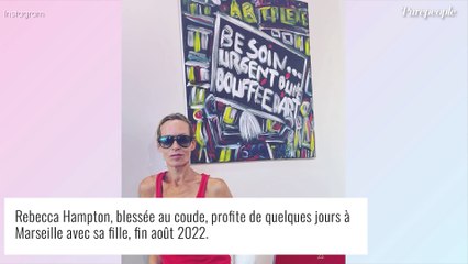"Ça fait beaucoup là..." : Une photo de Rebecca Hampton blessée inquiète, elle s'explique !