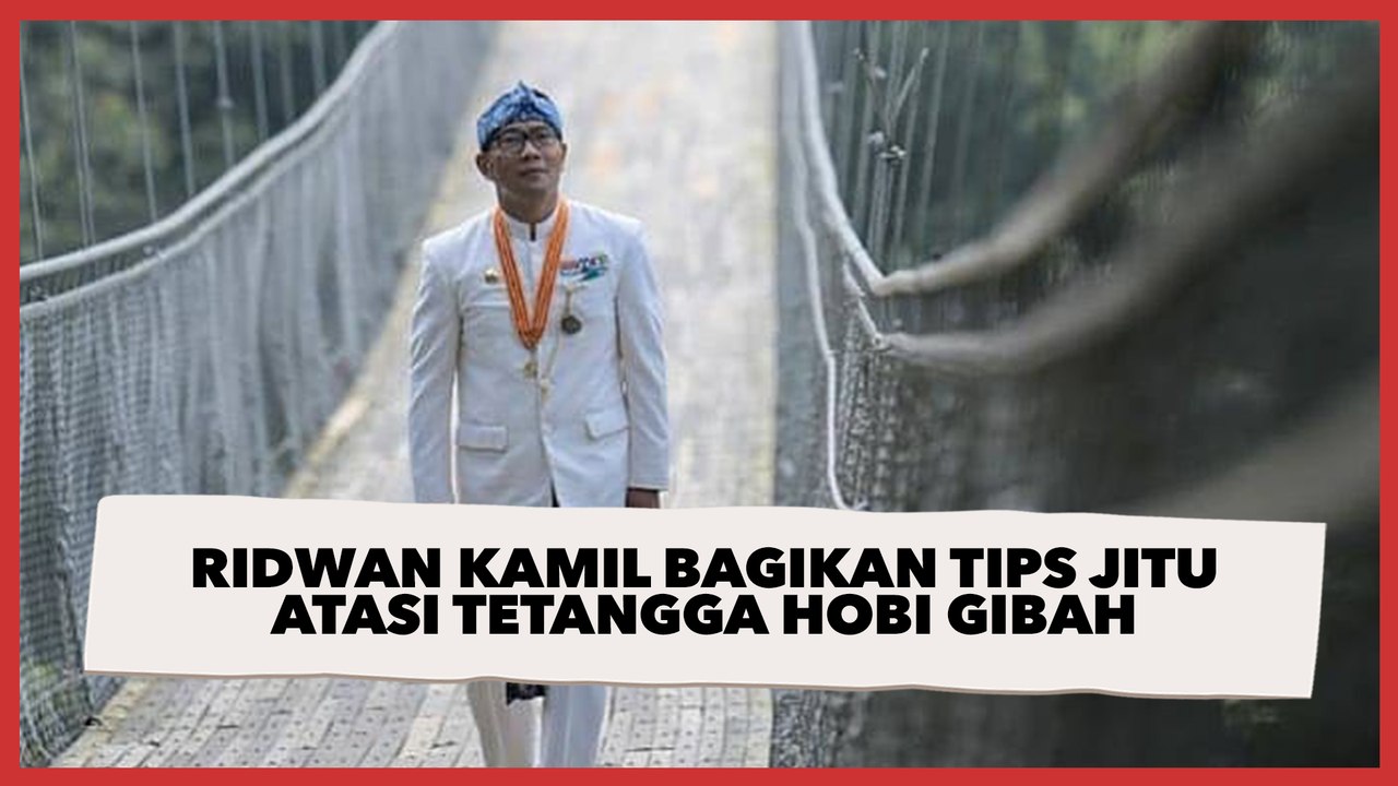 Kocak! Ridwan Kamil Bagikan Tips Jitu Atasi Tetangga Hobi Gibah: Dapatkan Sekarang, Senin Harga Naik