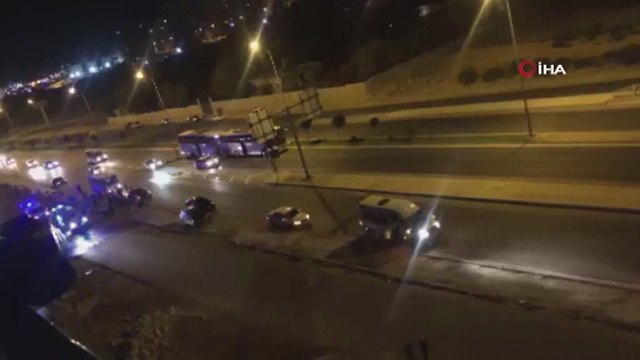 Gaziantep'te iki yolcu otobüsü çarpıştı: 12 yaralı