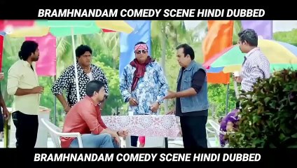 brahmanandam new comedy scenes in hindi dubbed