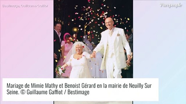 Mimie Mathy mariée à Benoist Gerard : nouvelle photo de leur union de rêve et bouleversant message