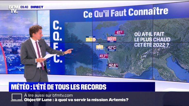 Fortes chaleurs, nuits tropicales, incendies... Les records de cet été 2022