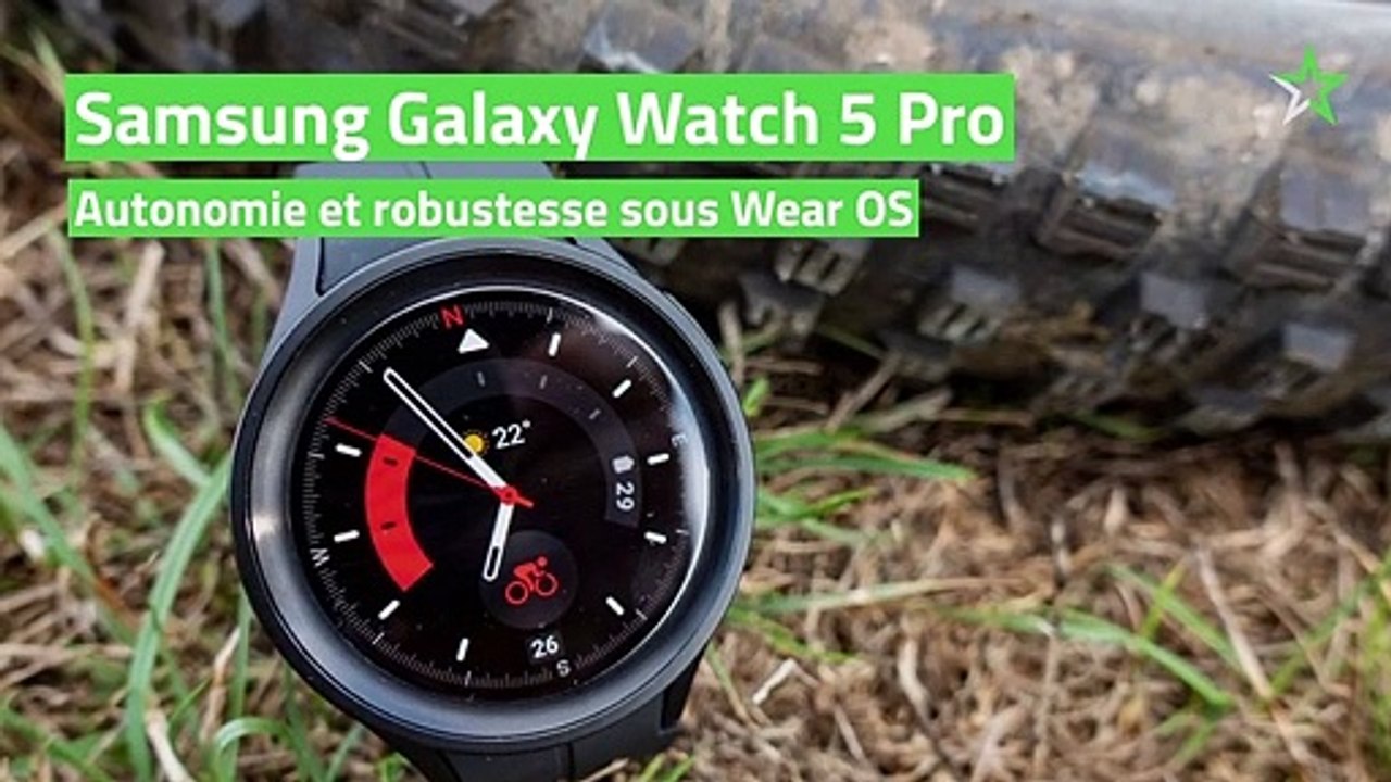 Test Samsung Galaxy Watch 5 Pro : autonomie et robustesse sous Wear OS