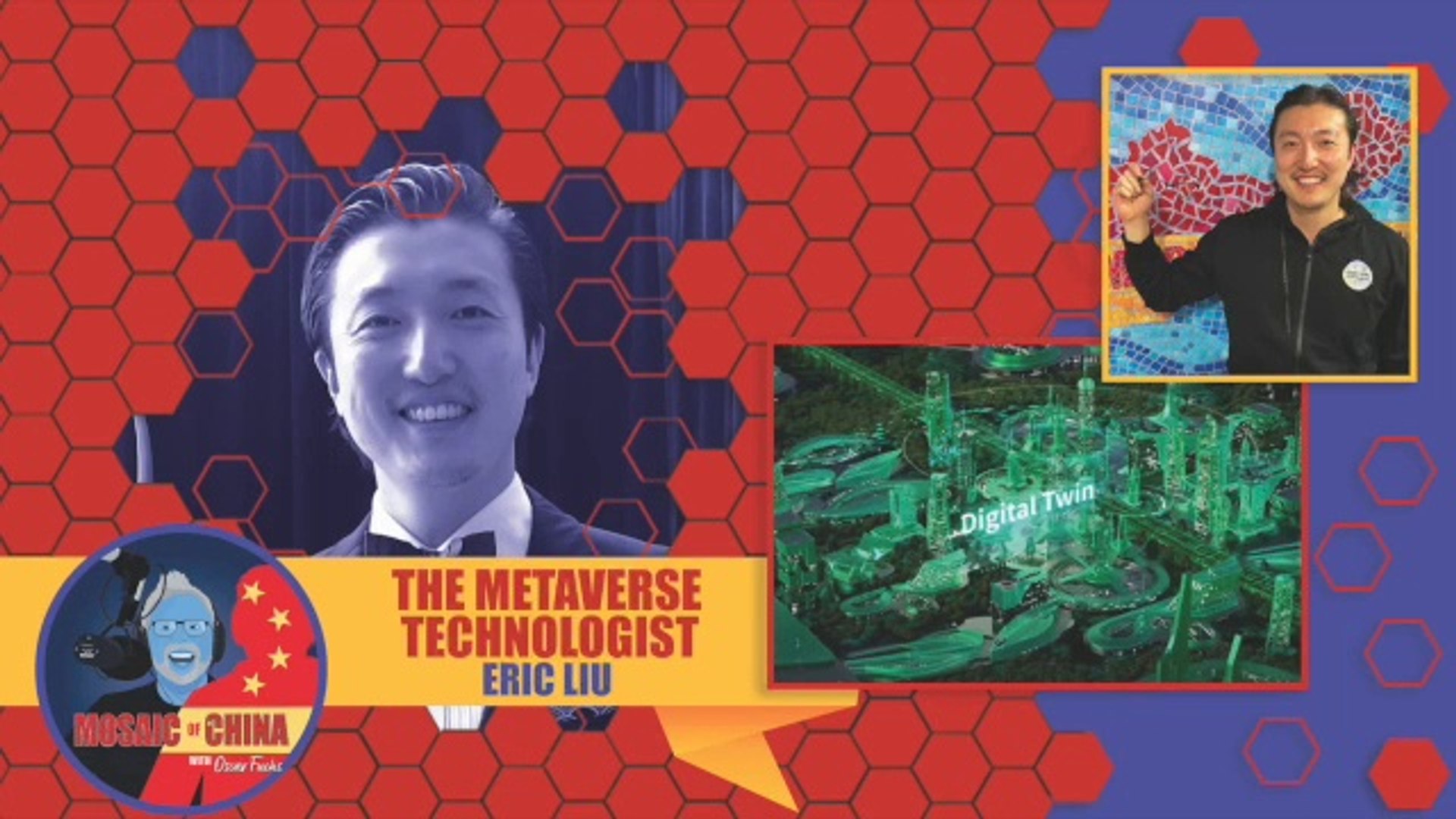 ⁣s03e01 The Metaverse Technologist (Eric LIU, DIGITWIN Technologies)