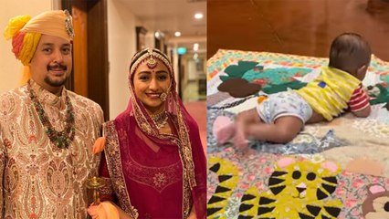 Tv Actress Mohena Kumari Singh ने बेट के 4th Month बर्थडे पर Share किया Video, खेलते दिखे Ayaansh