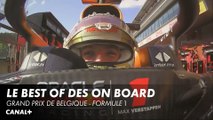 Le best of des On Board - Grand Prix de Belgique - F1