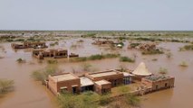 فيضان نهر القاش يتسبب في انهيار آلاف المنازل في السودان