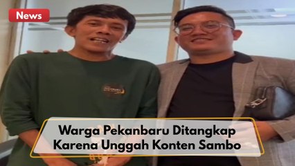 Polda Metro Jaya Tangkap Warga Pekanbaru Karena Unggah Konten Terkait Mantan Kadiv Propam Polri !!