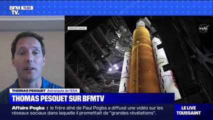 Thomas Pesquet: "C'est le retour de l'humanité vers la Lune, mais de manière plus durable"