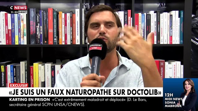 EXCLU - Animateur radio, il s’inscrit comme naturopathe sur Doctolib et prend des rendez-vous pour montrer les failles incroyables du système de vérification - Regardez