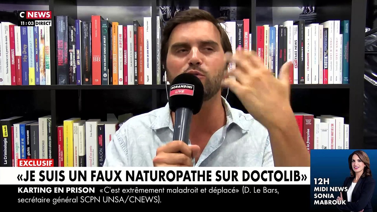 EXCLU - Animateur radio, il s’inscrit comme naturopathe sur Doctolib et prend des rendez-vous pour montrer les failles incroyables du système de vérification - Regardez
