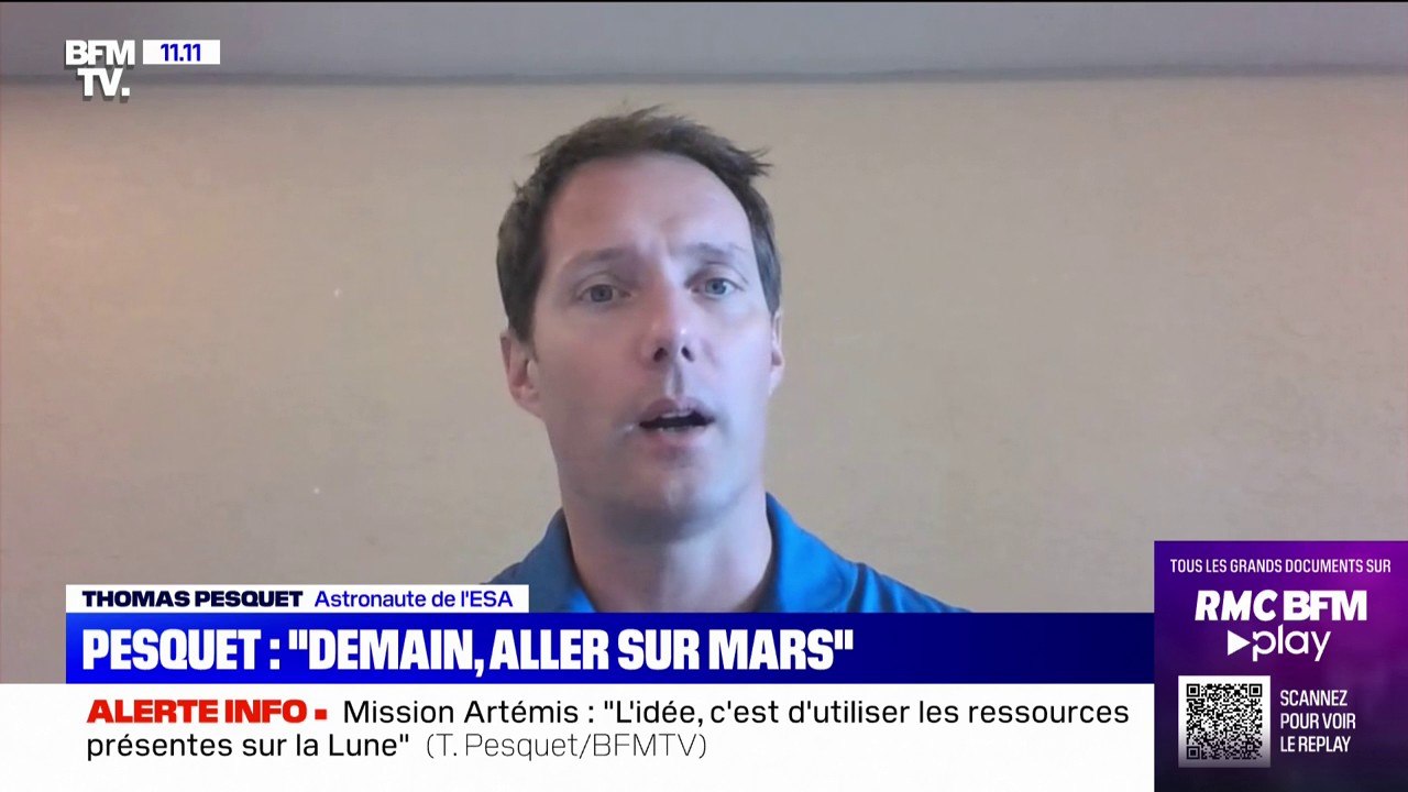 Mission Artemis: pour Thomas Pesquet, l'objecti...
