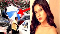 Shehnaz Gill Spotted at on location shoot in Bandra, Video going viral | FilmiBeat *Spotted