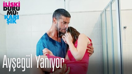 Ayşegül yanıyor