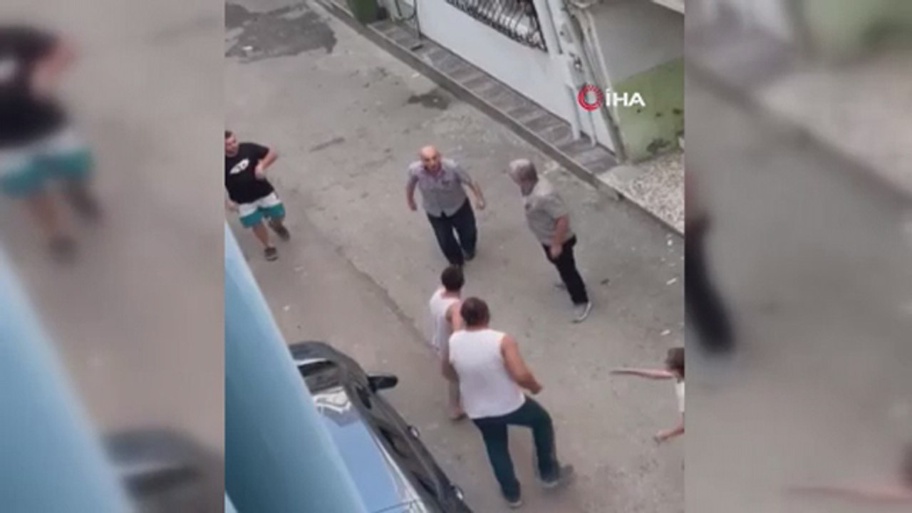 Çocukların kavgasına büyükler dahil olunca bıçaklar konuştu