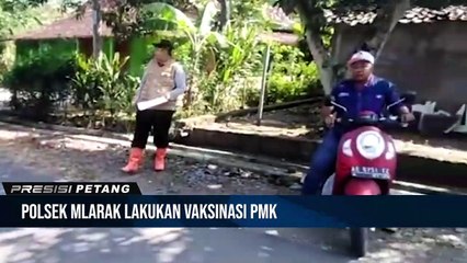 Polres Ponorogo Gelar Vaksinasi Hewan Ternak di Kecamatan Mlarak