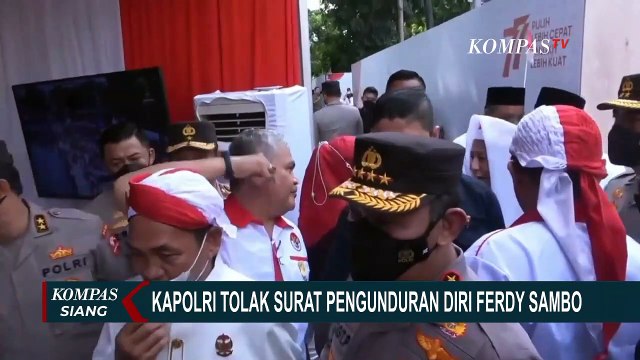 Surat Pengunduran Diri Ditolak Kapolri, Ferdy Sambo Ajukan Banding!