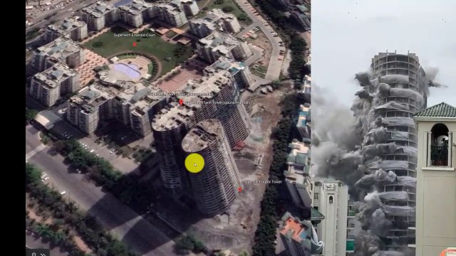 Why were Twin Tower Demolished? Biggest Demolition in the history of India | Twin Tower Noida News.
