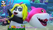 Baby Shark (Baby Panda Version)   Baby Shark Dance   Sing Along   Kids Song   Kids Cartoon   BabyBus