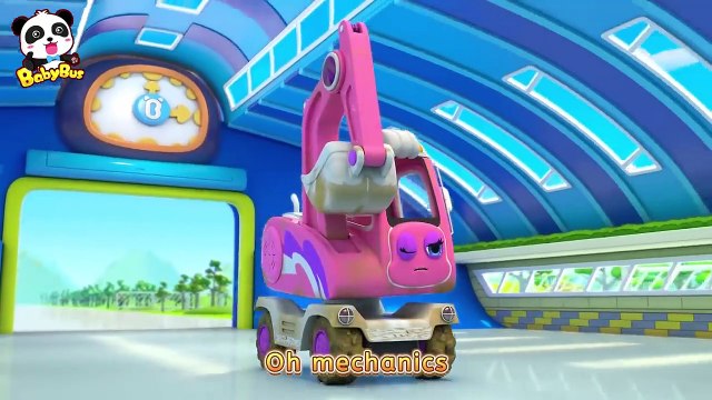 Construction Vehicles Got A Boo Boo Song Learning Vehicles Kids Song Kids Cartoon BabyBus