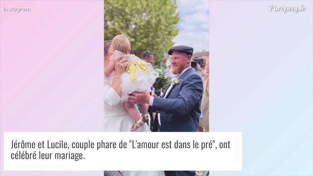 Mariage de Jérôme et Lucile (L'amour est dans le pré) : leur fille ultra craquante assortie à maman !