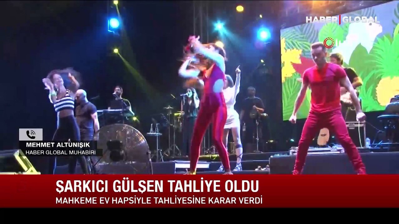 Son Dakika: Şarkıcı Gülşen tahliye oldu