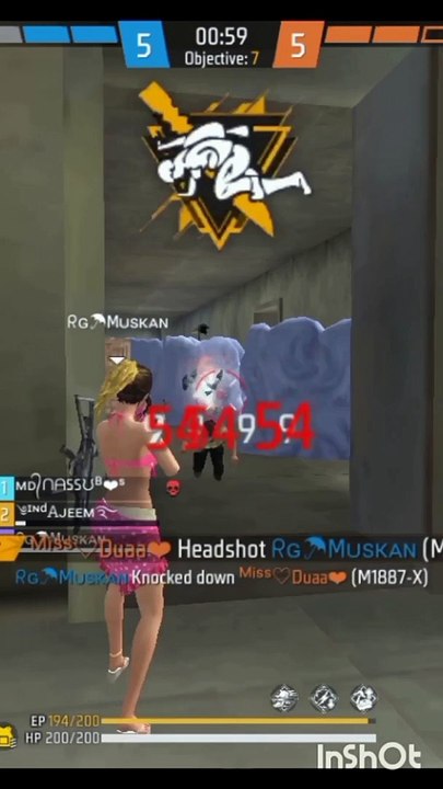 One tap headshot