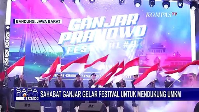 Usai Sukses Gelar Festival di Jatim, Sahabat Ganjar Gelar Festival ke-2 di Bandung untuk Dukung UMKM
