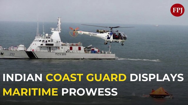 Indian Coast Guard conducts 10th National Maritime Search and Rescue Exercise in Chennai