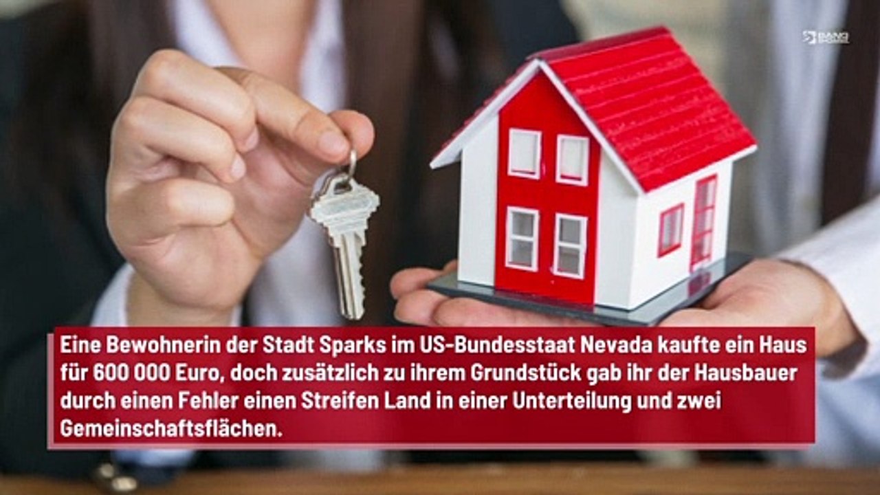 USA: Frau kauft ein Haus und besitzt plötzlich 85 andere