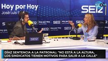 Díaz sentencia a la patronal: 