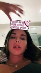 Bruna Gomes fica em 'choque' com efeito do TikTok