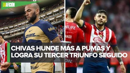 Download Video: Chivas remonta a Pumas y enracha con tres triunfos consecutivos en Liga MX